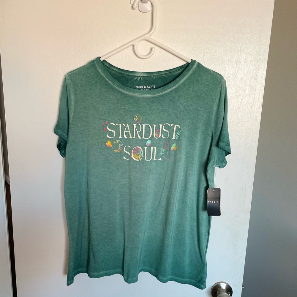 Torrid Lightweight “Stardust” T-Shirt - Size M - Picture 3 of 14